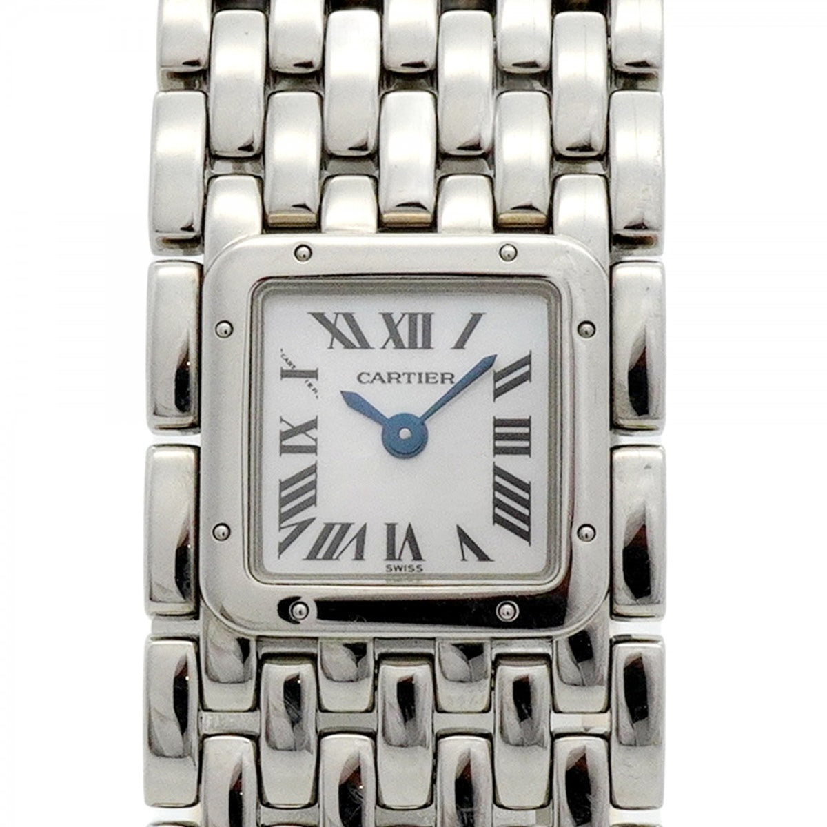 Pre-Owned Cartier Panth?re Ruban LM W61001T9 White Dial Women's Watch
