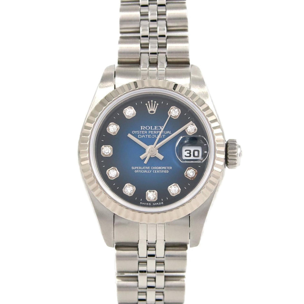 Pre-Owned Rolex Datejust 79174G SSxWG Automatic Watch P-Serial
