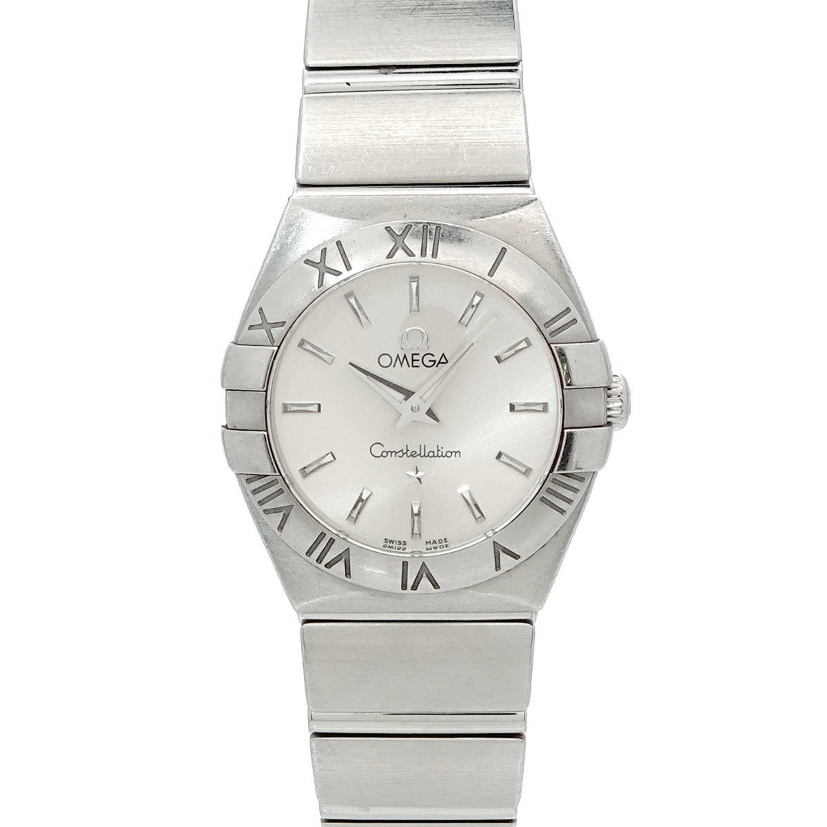 Pre-Owned OMEGA Constellation 123 10 24 60 02 001 Ladies' Watch Silver Quartz