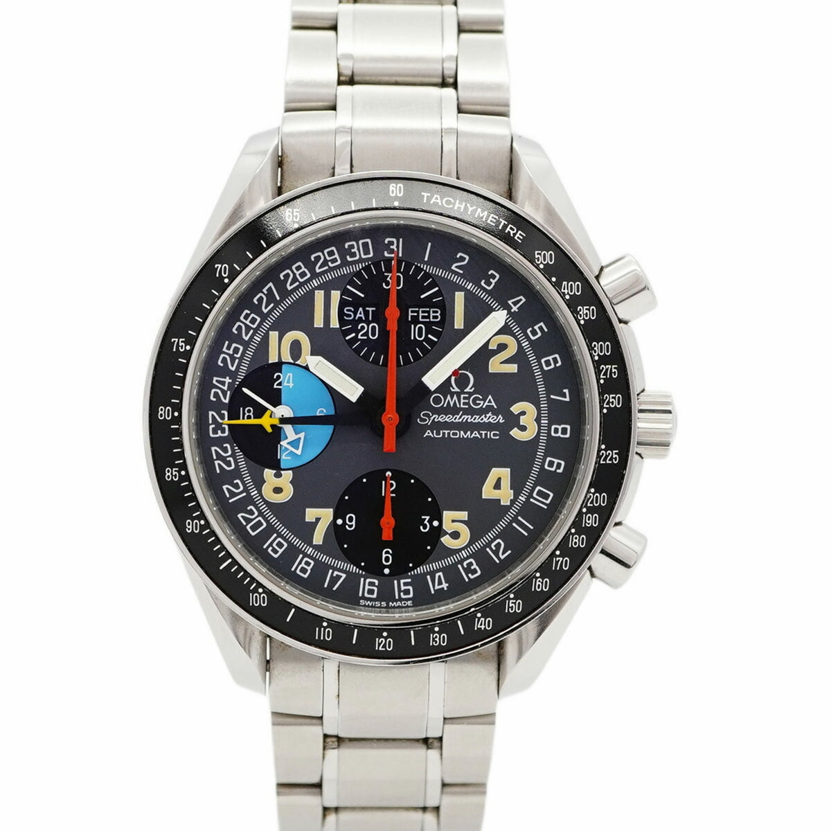 Pre-Owned Omega Speedmaster Mark 40AM 3520.53 Gray Dial Men's Watch