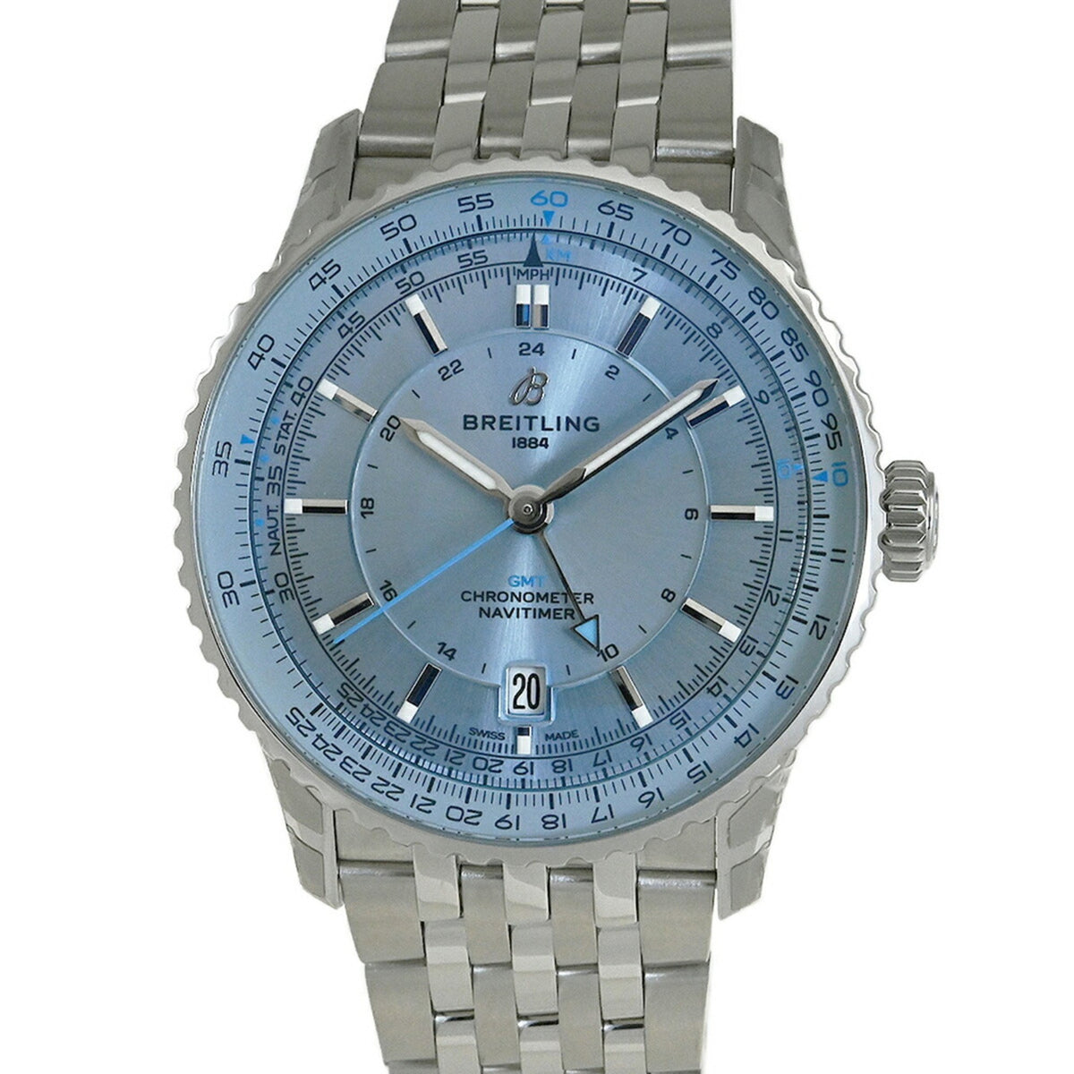 Montre BREITLING Navitimer Automatique GMT 41 d'occasion A32310171C1A1 (A32310) 