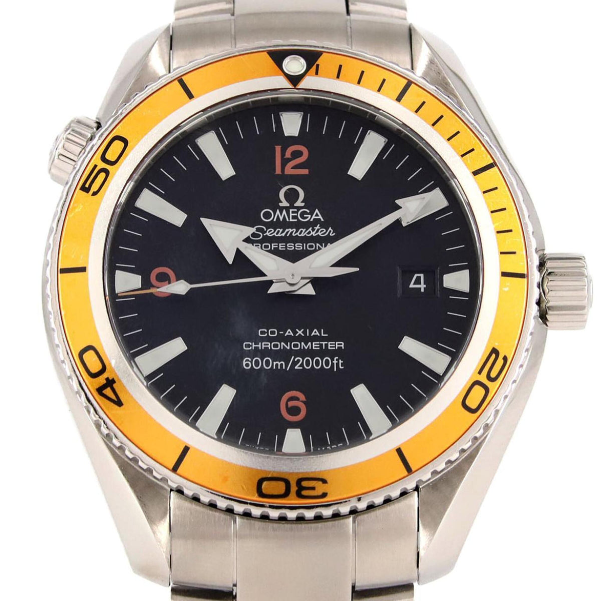 Pre-Owned Omega Seamaster Planet Ocean 2209.50 SS Automatic Watch