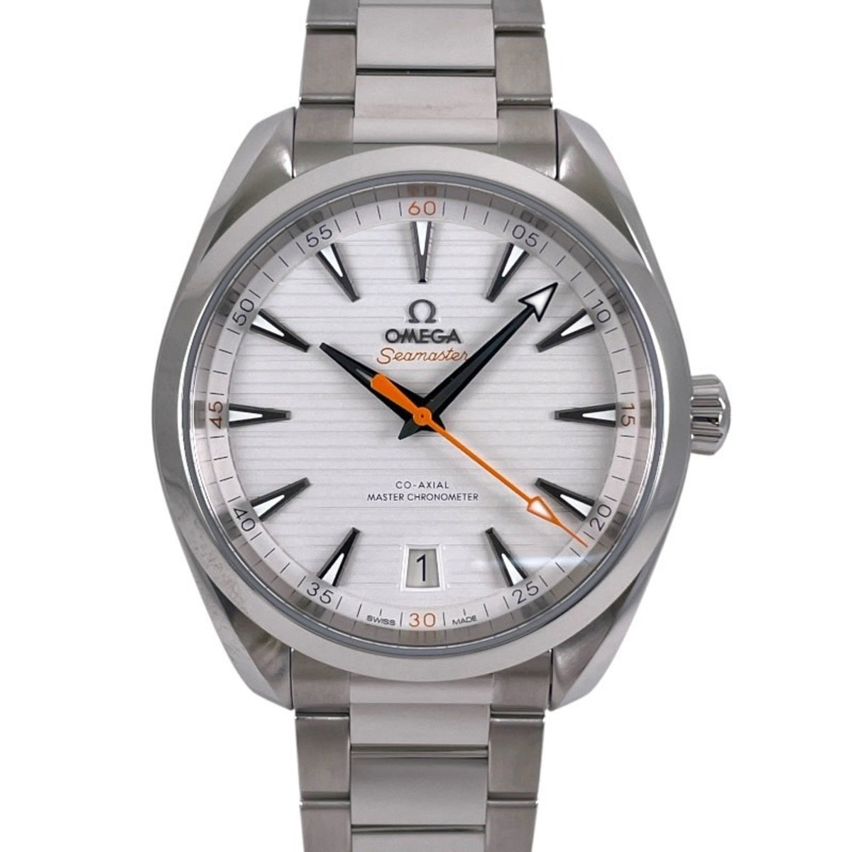 Pre-Owned OMEGA Seamaster Aqua Terra 220.10.41.21.02.001 Stainless Steel Men's Automatic Co-Axial Master Chronometer Watch