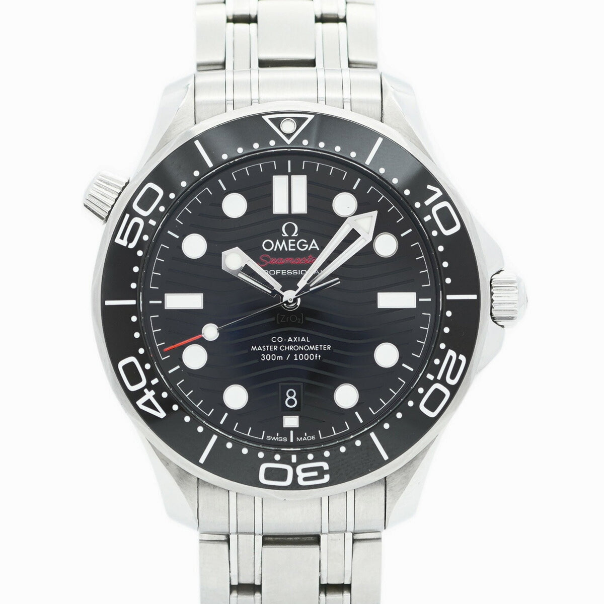 Pre-Owned Omega Seamaster 210.30.42.20.01.001 Black Dial Men's Watch