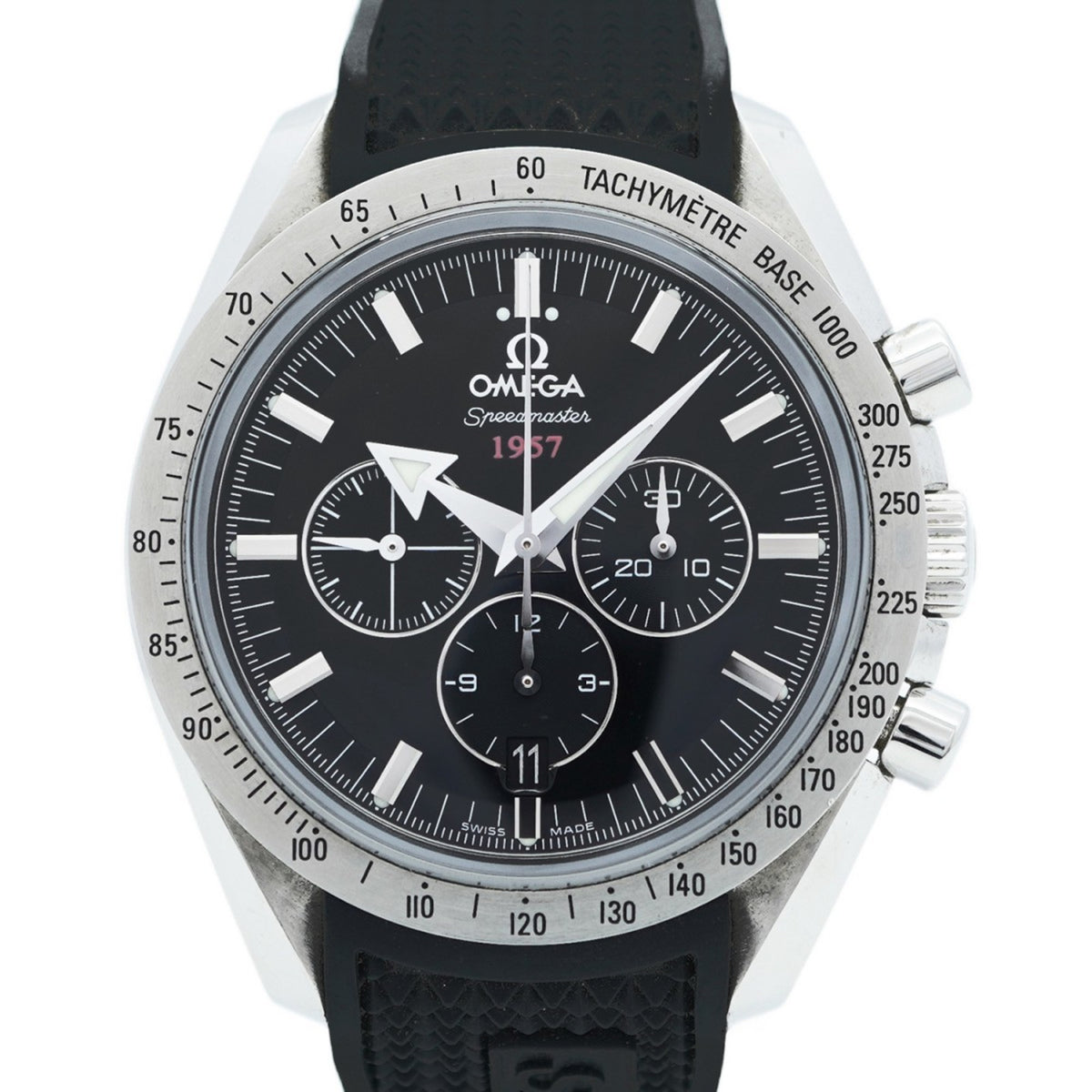 Pre-Owned Omega Speedmaster 321.10.42.50.01.001 Black Dial Men's Watch