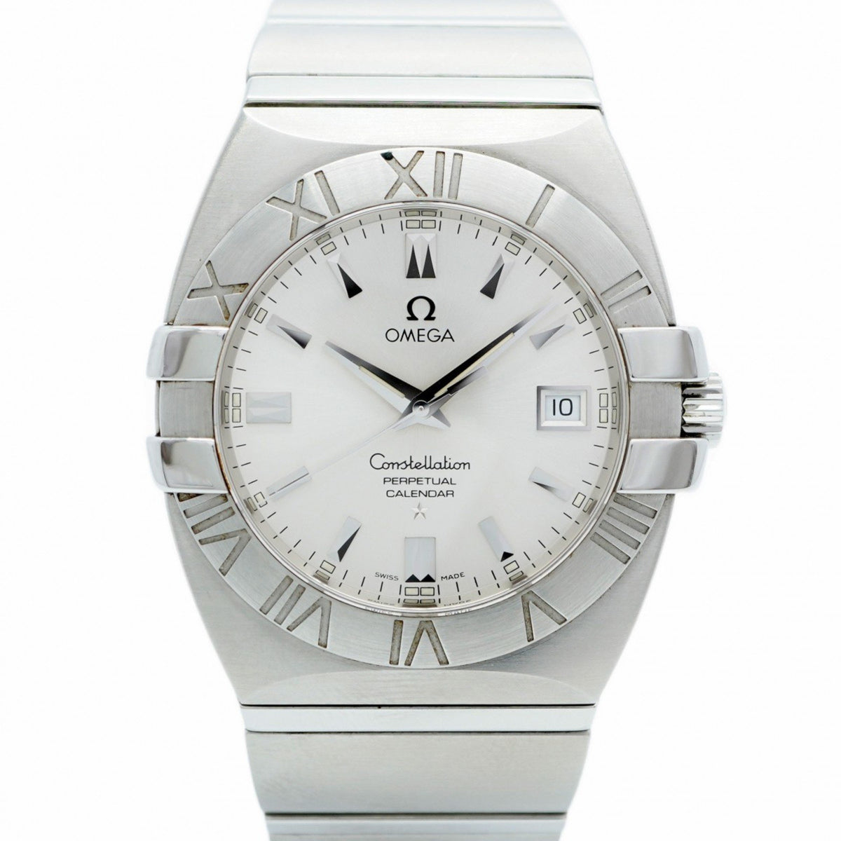 Pre-Owned Omega Constellation 1513.30 Silver Dial Watch Men's