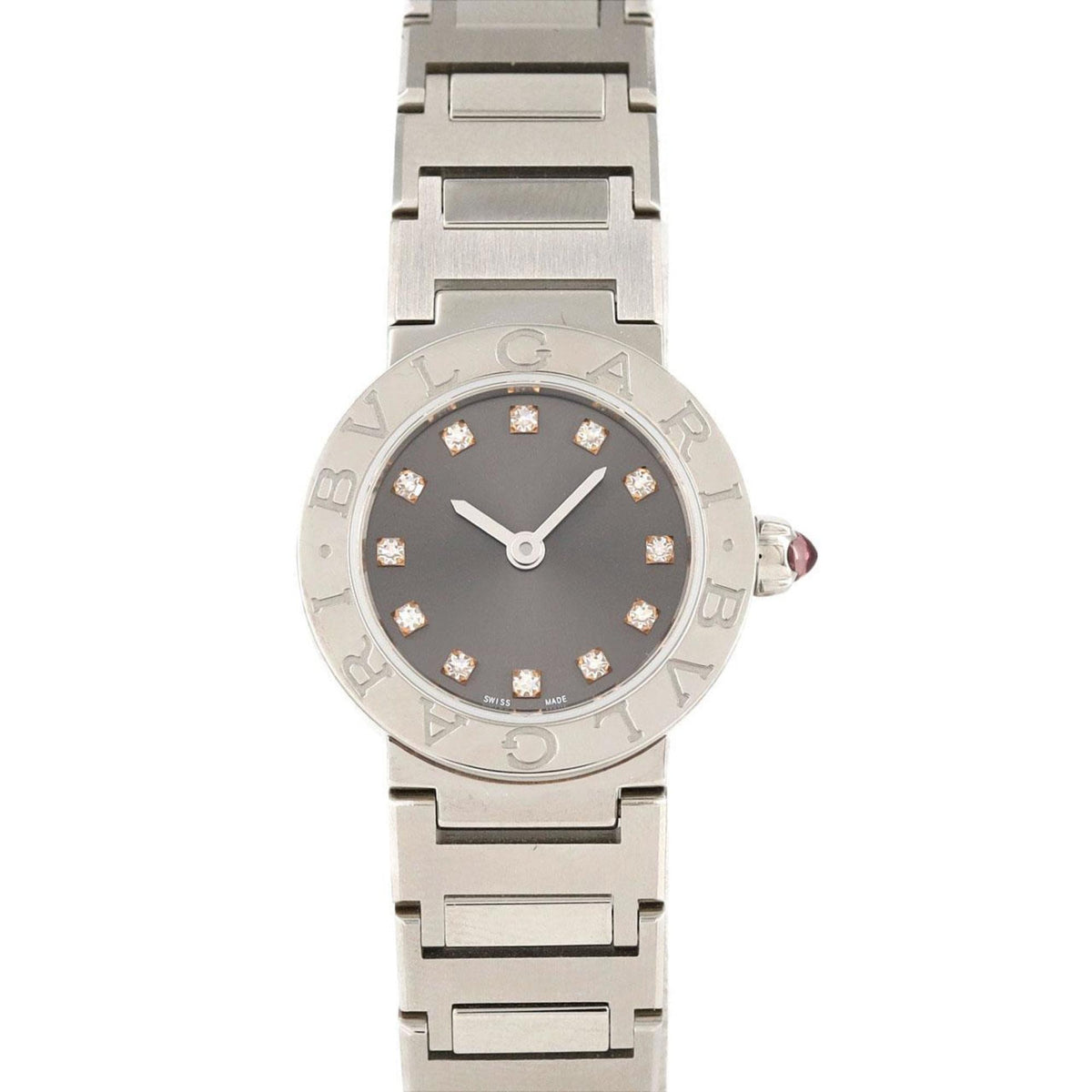 Montre-bracelet à quartz Bvlgari 12P BB23S 103690 SS d'occasion 
