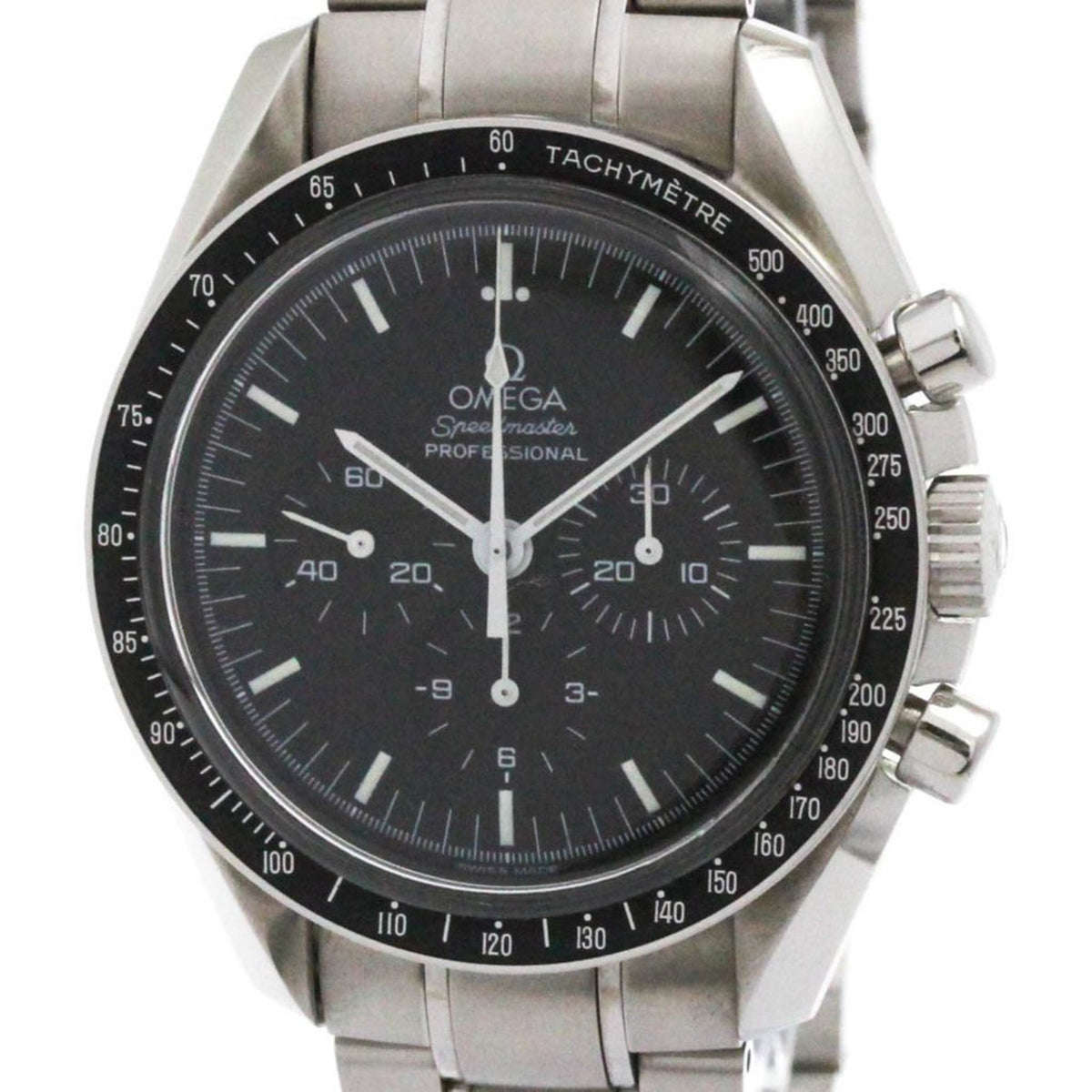 Pre-Owned OMEGA Speedmaster Professional Sapphire Back Watch 3572.50 Polished