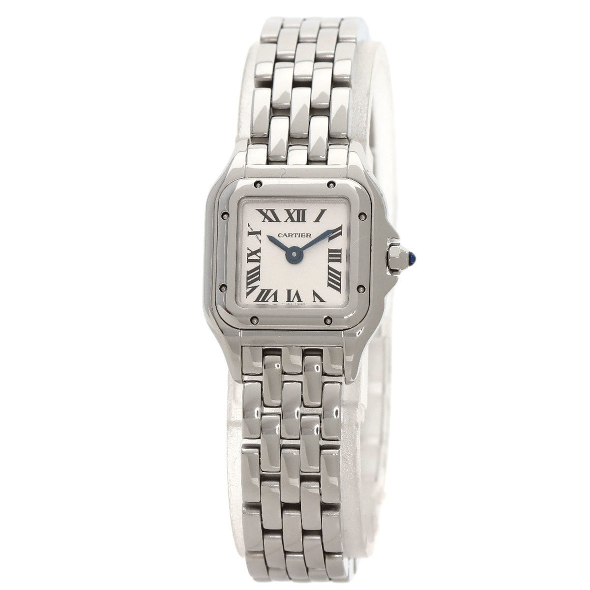 Pre-Owned Cartier WSPN0019 Panthere de Mini Watch Stainless Steel SS Ladies CARTIER
