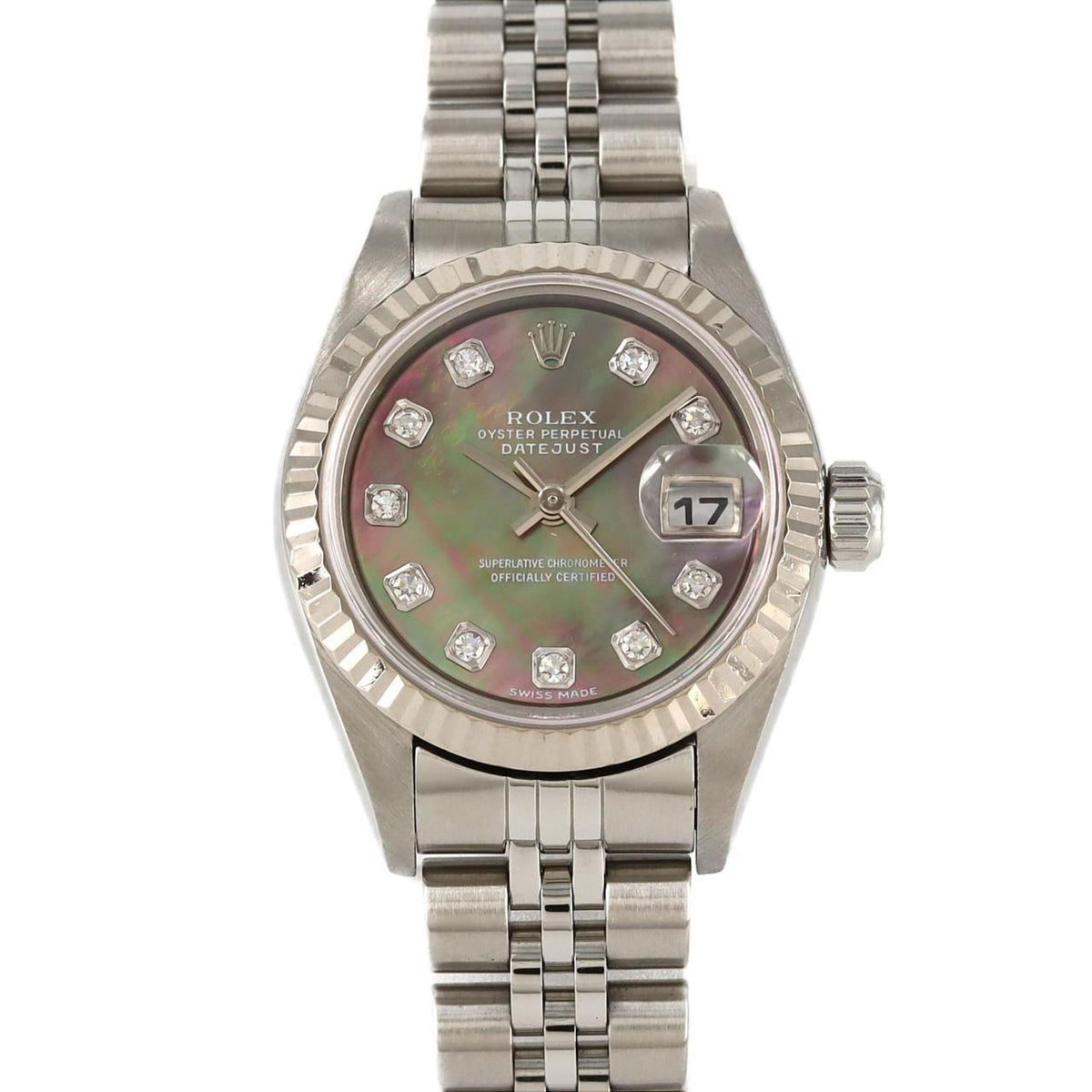 Pre-Owned Rolex Datejust 79174NG SSxWG Automatic Watch P-Serial