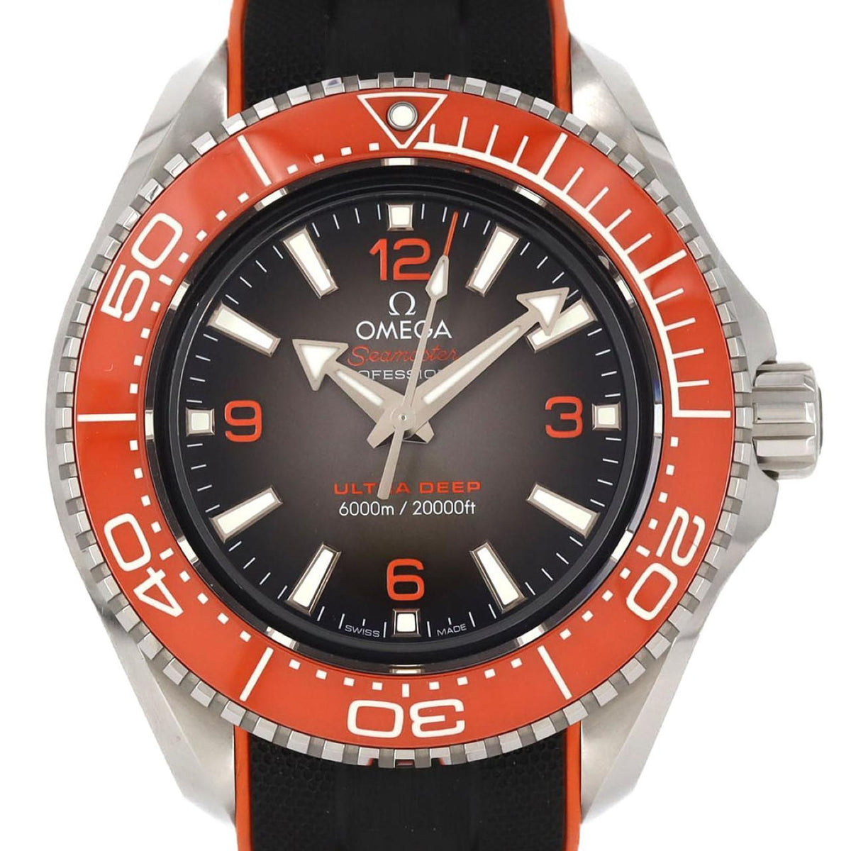 Pre-Owned Omega Seamaster Planet Ocean Ultra Deep 215.32.46.21.06.001 Stainless Steel Automatic Watch