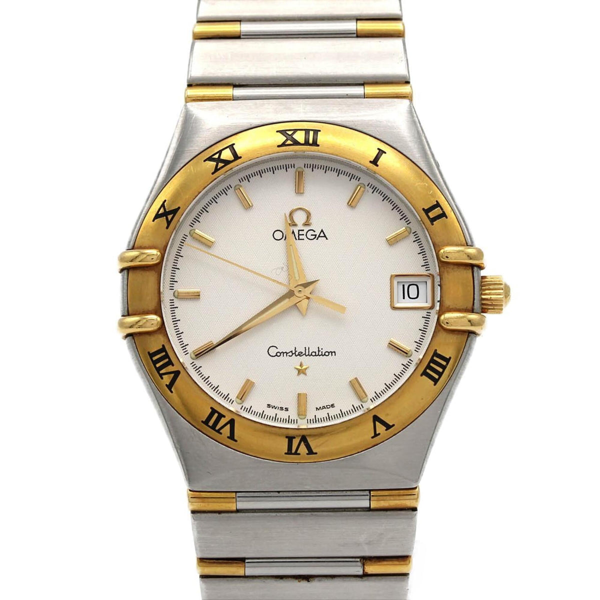 Pre-Owned Omega Constellation Two-Tone 1312.30 SSxYG Quartz Watch