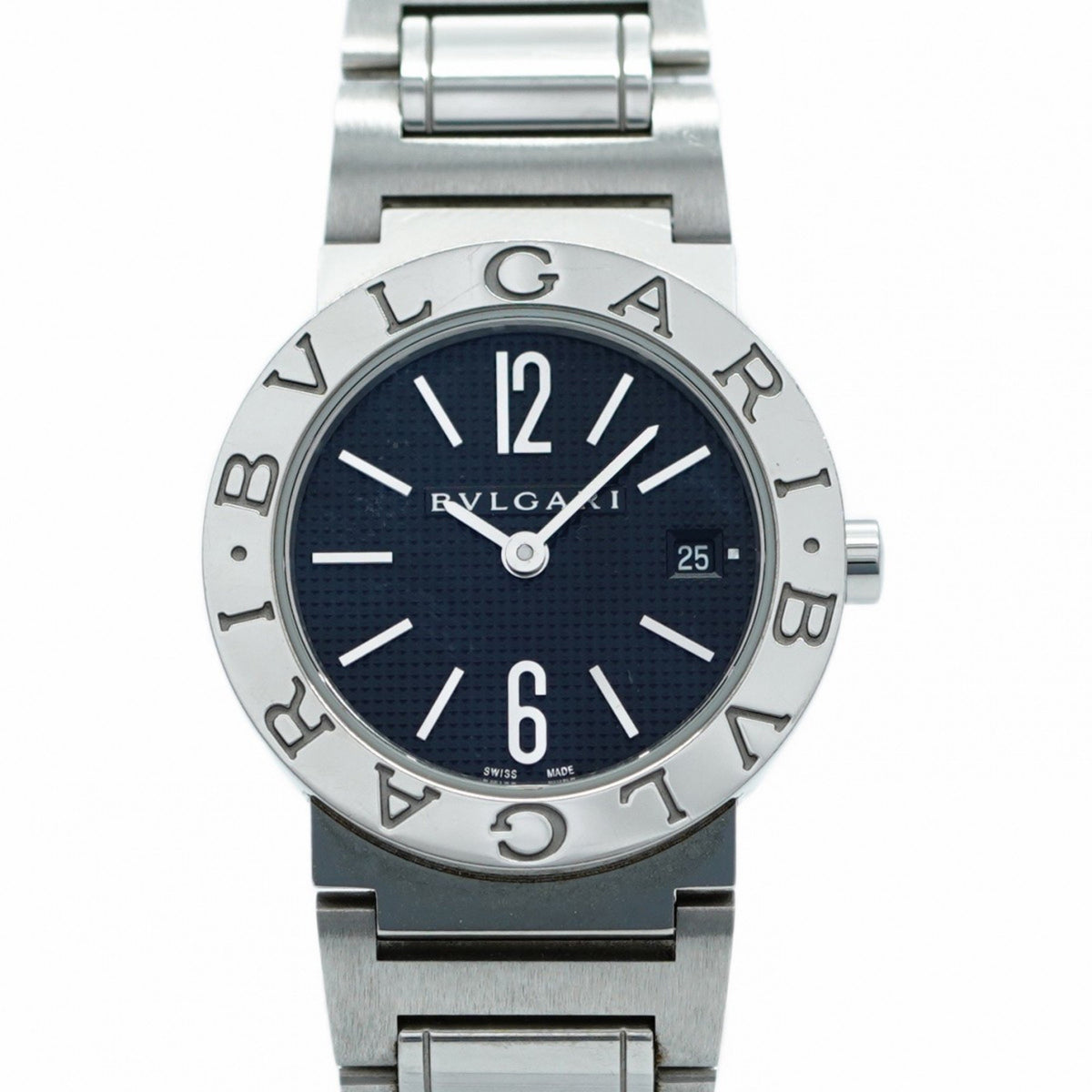 Pre-Owned Bvlgari BBL26S Black Dial Women's Watch