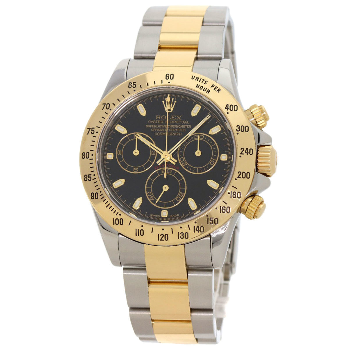 Pre-Owned Rolex Cosmograph Daytona 116523 Stainless Steel Watch (SSx18KYG/18KYG) Men's