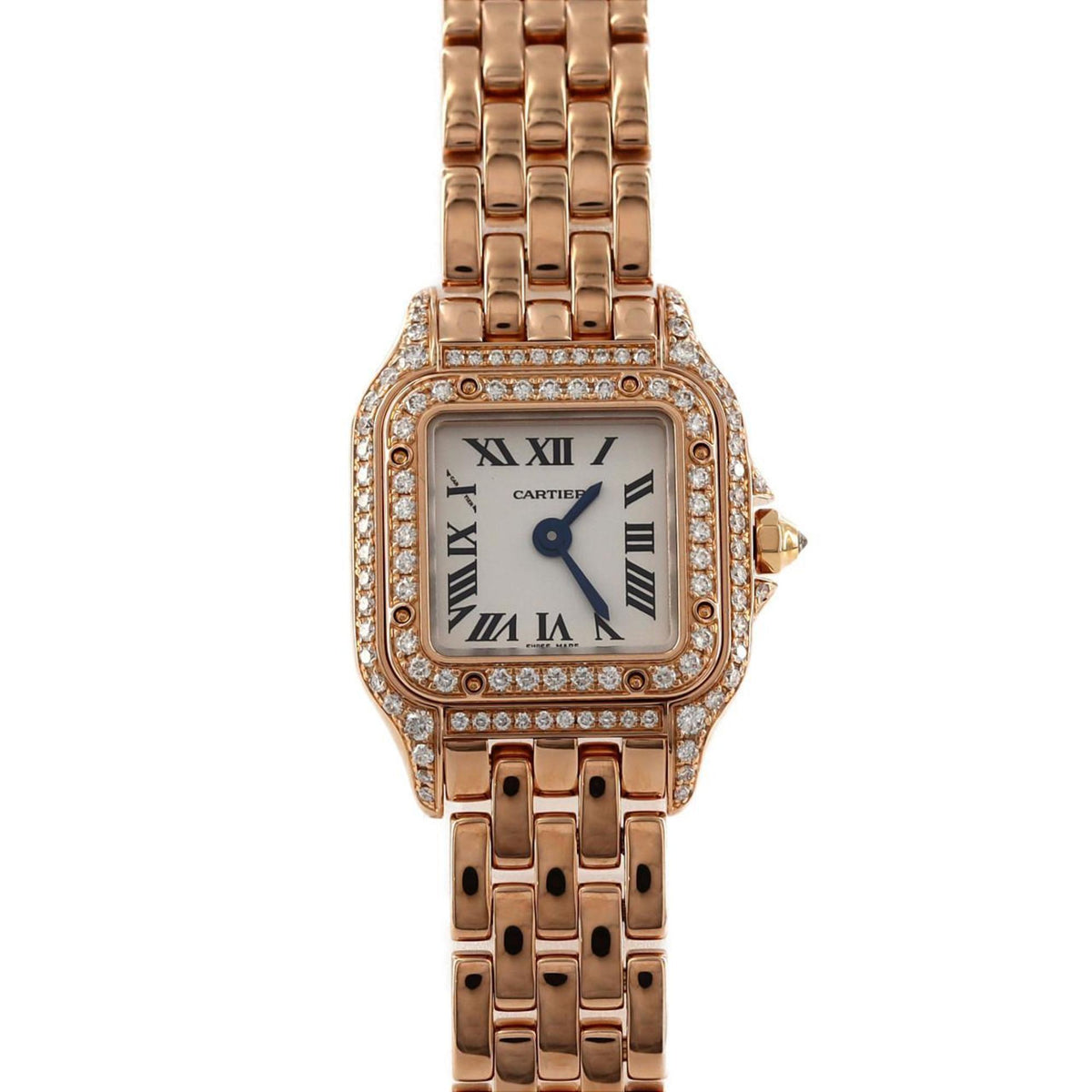 Gebrauchte Cartier Mini Panthere de PG 2D WJPN0045 PG/RG Armbanduhr Quarz 