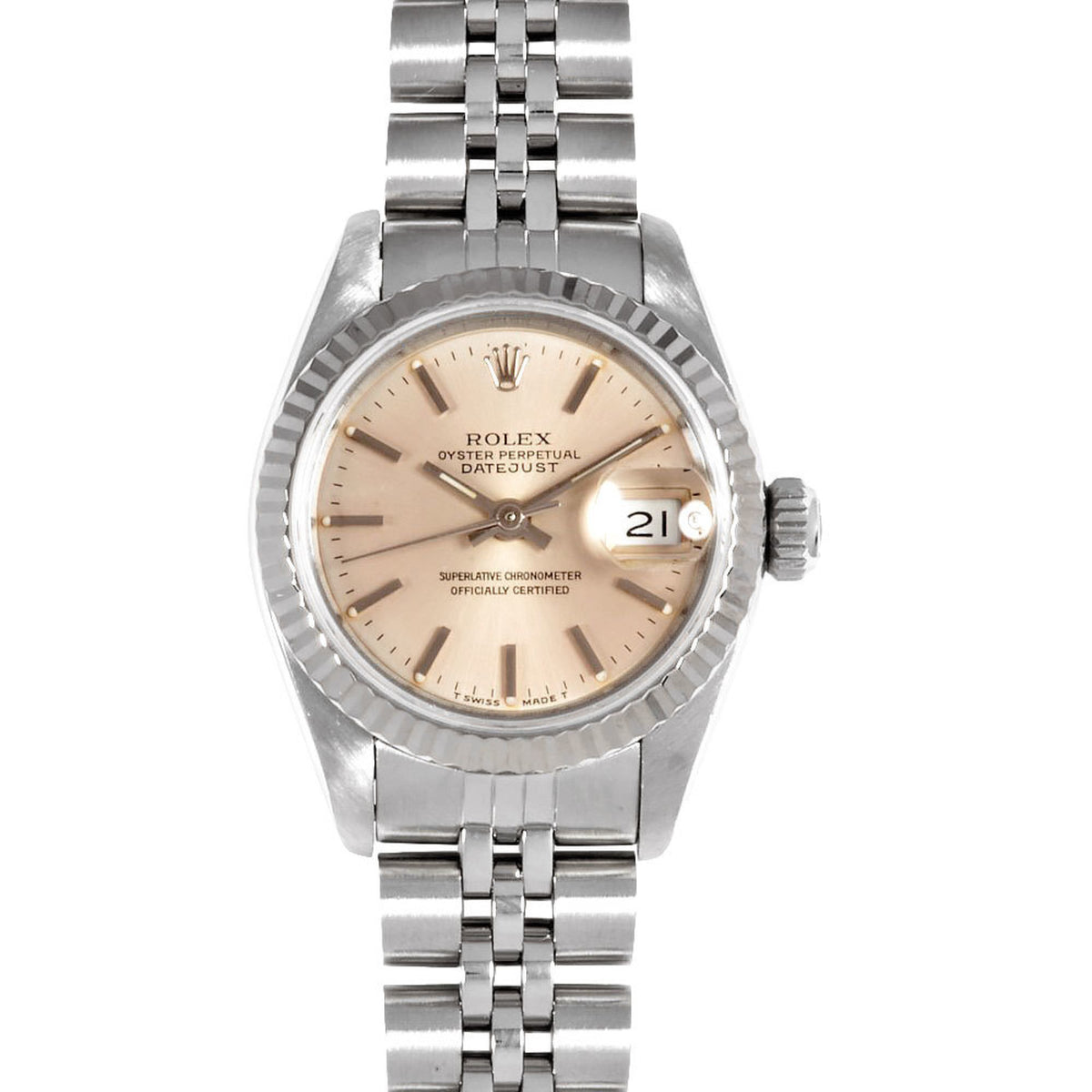 Pre-Owned Rolex ROLEX 69174 Datejust X serial number manufactured around 1991 Wristwatch Automatic WG x SS Ladies