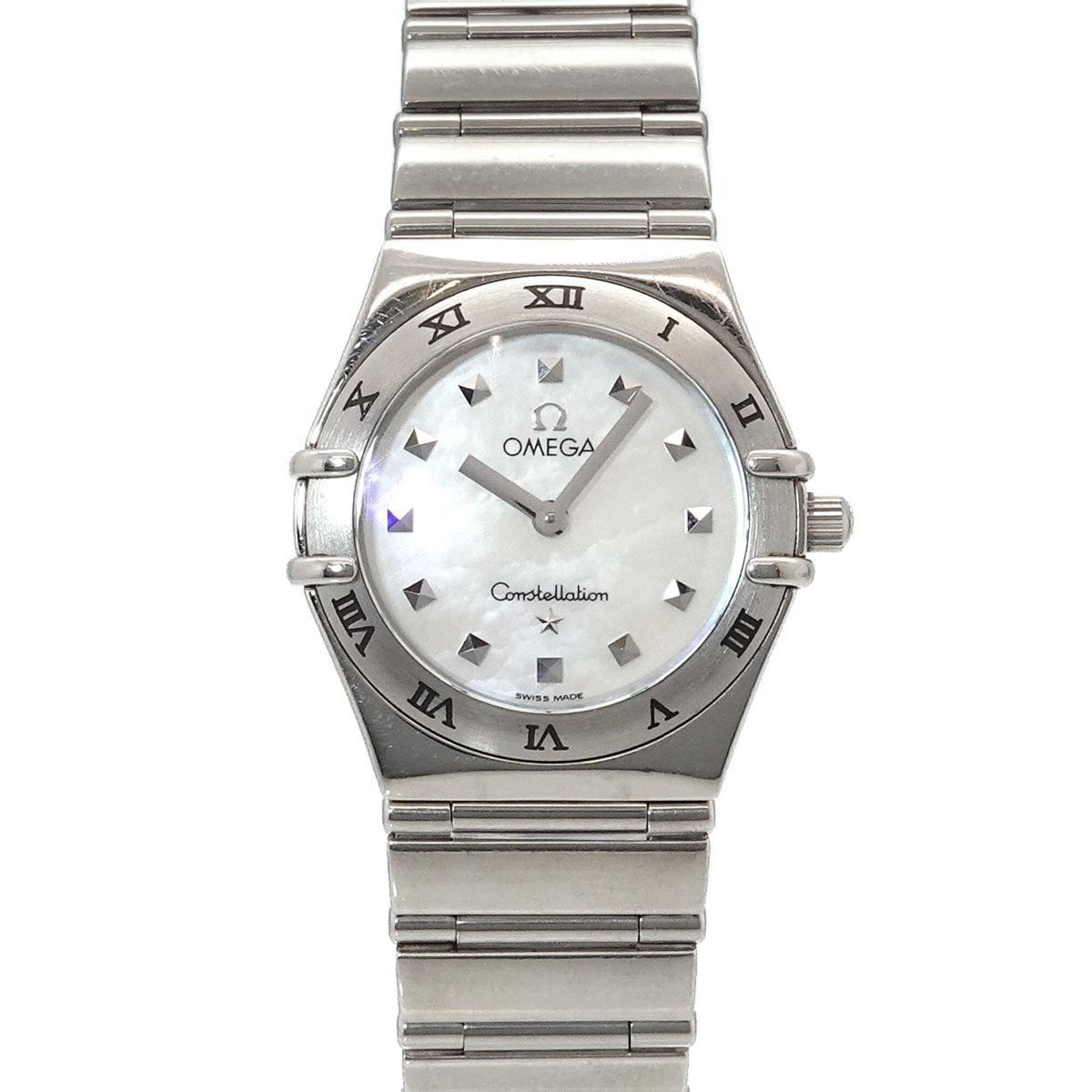 Pre-Owned Omega Constellation My Choice 1571 71 Women's Watch White Shell Quartz