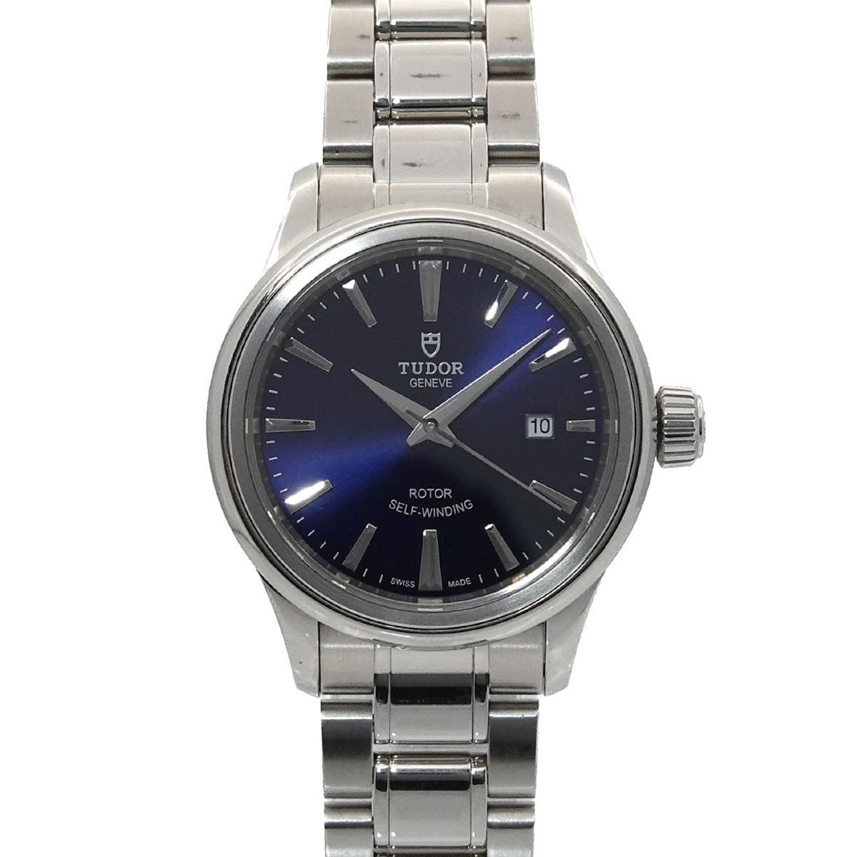 Pre-Owned Tudor Style 12100 Women's Automatic Watch, Blue