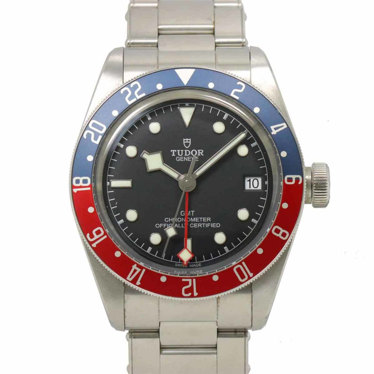 Pre-Owned Tudor Heritage Black Bay GMT 79830RB Men's Watch Date Automatic