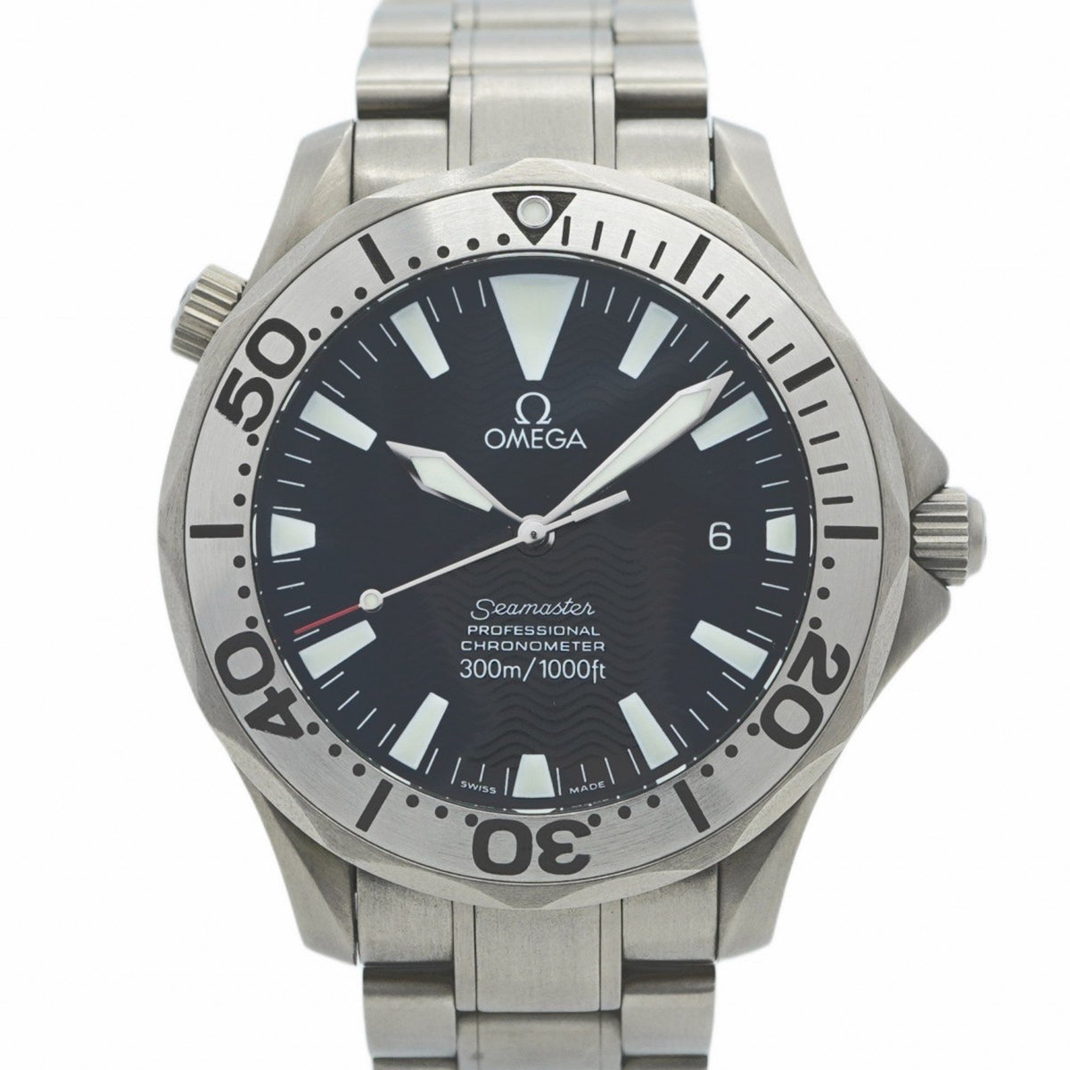 Pre-Owned Omega Seamaster Professional 2231.50.00 Black Dial Men's Watch