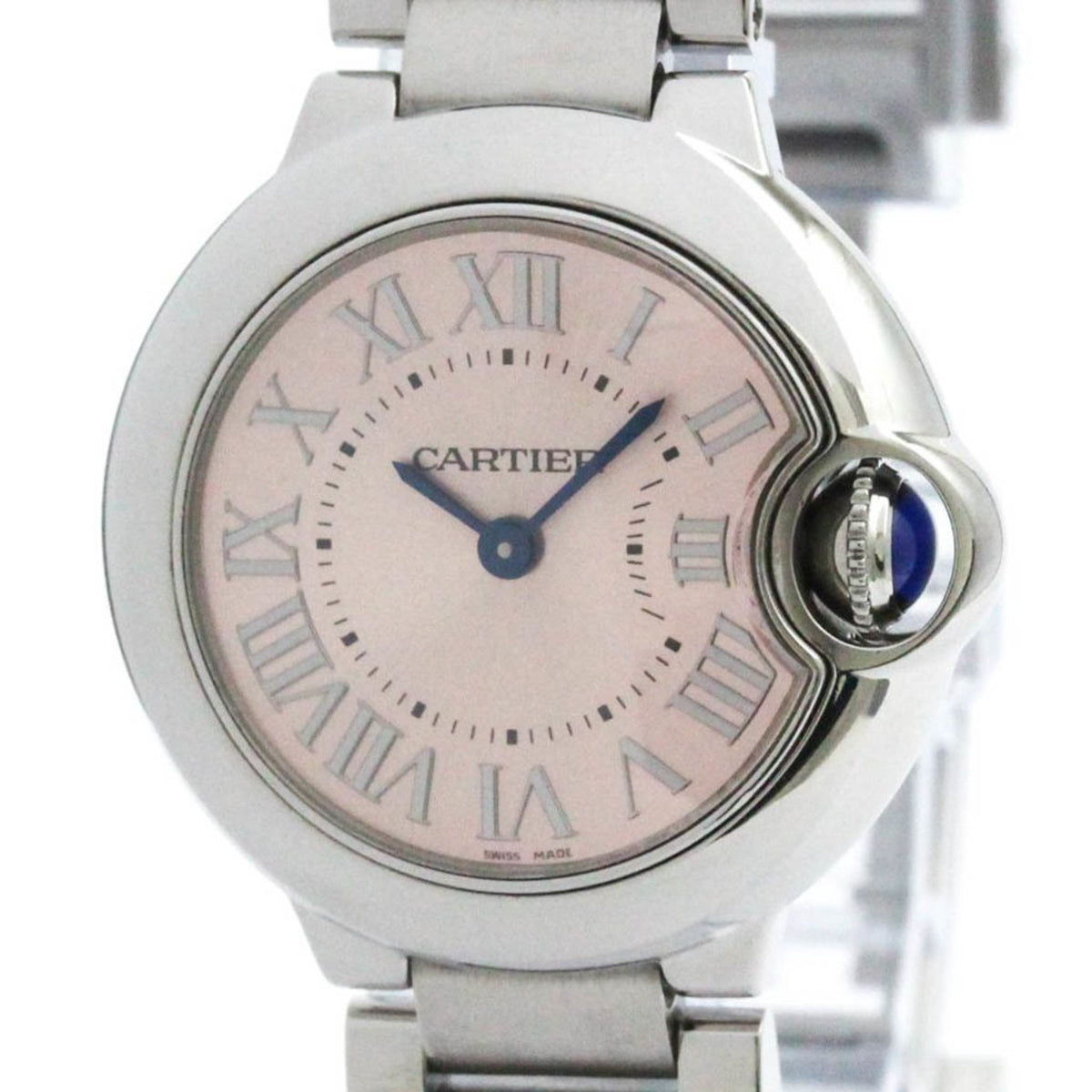 Montre femme Ballon Bleu SM en acier poli d'occasion à quartz W6920038 