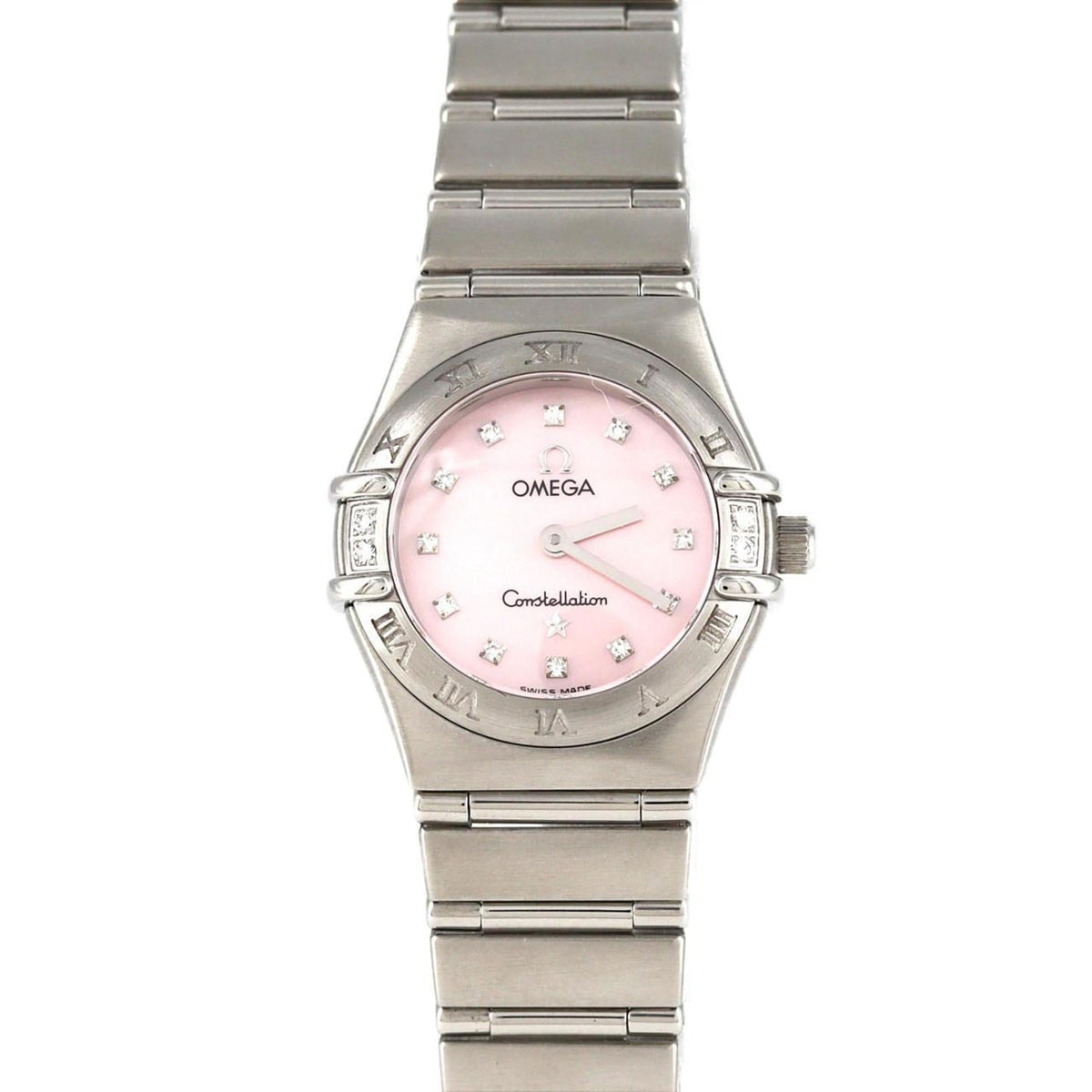 Pre-Owned Omega Constellation Mini 4P/12P 1567.66 Stainless Steel Quartz Watch