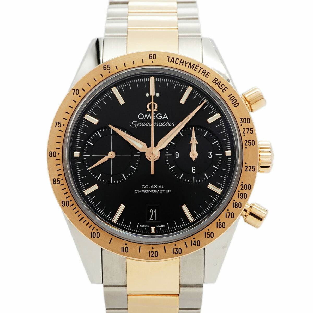 Pre-Owned Omega Speedmaster 331.20.42.51.01.002 Black Dial Men's Watch