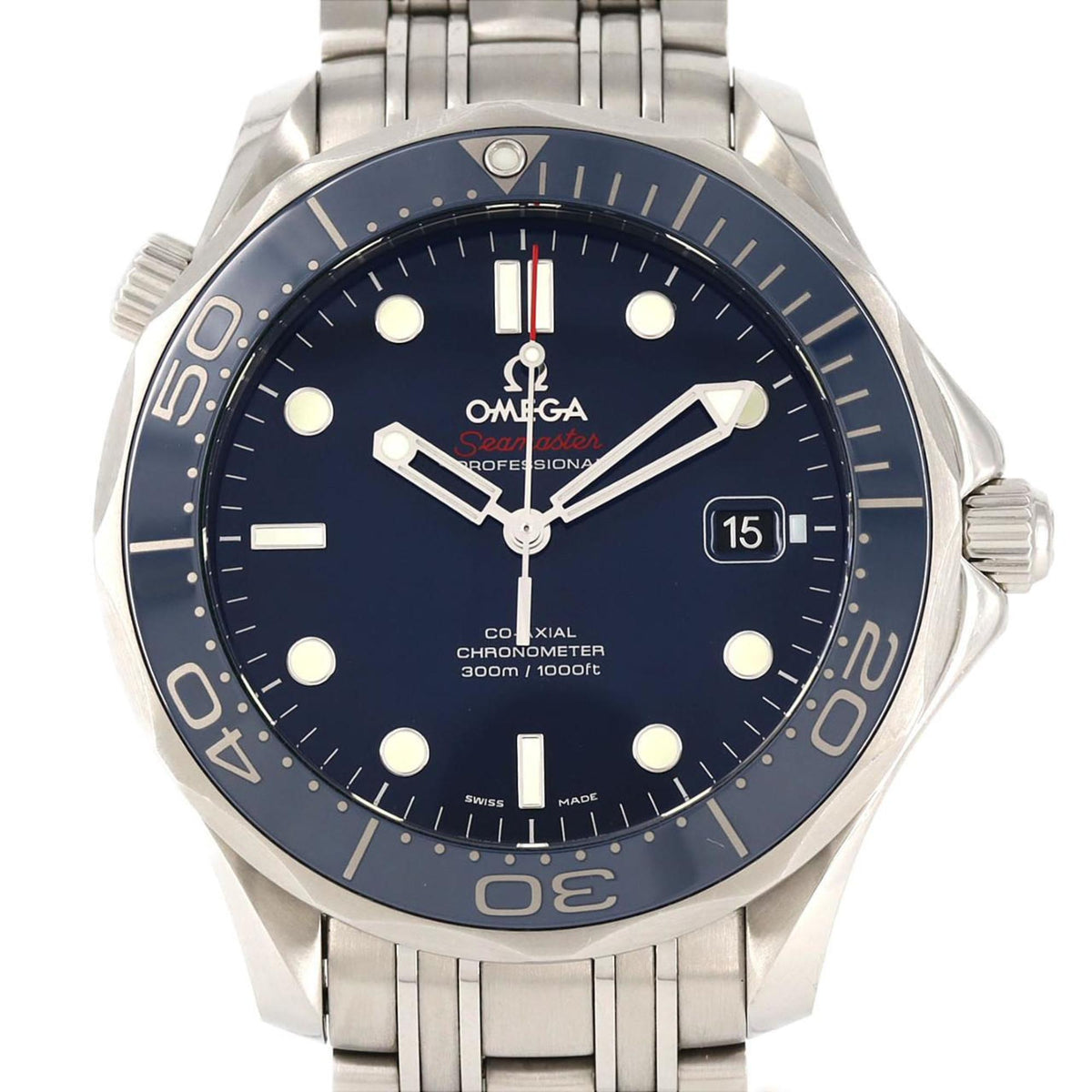Pre-Owned Omega Seamaster Diver 300M 212.30.41.20.03.001 Stainless Steel Automatic Watch