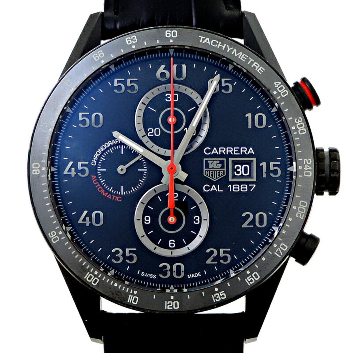 Montre TAG Heuer Carrera 1887 Racing pour homme d'occasion CAR2A80.FC6237 