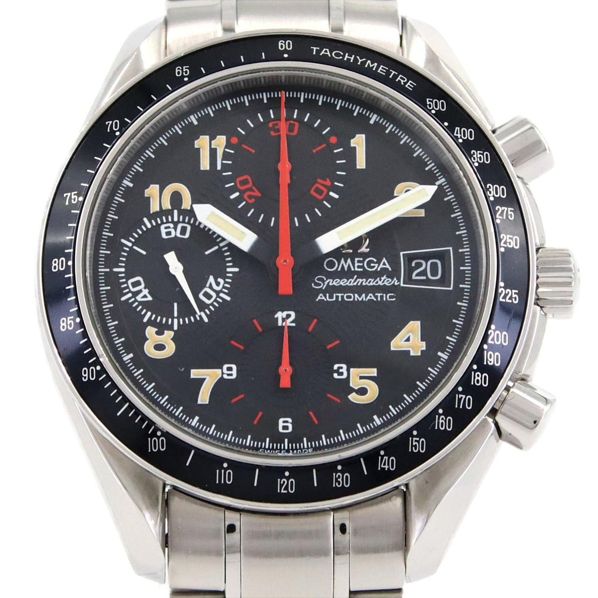 Pre-Owned Omega Speedmaster Mark 40 3513.53 SS Wristwatch Automatic