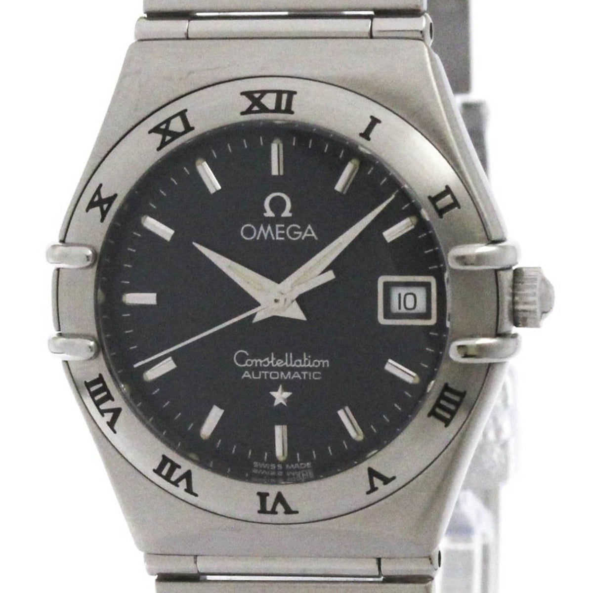 Montre automatique Omega Constellation pour femme, acier poli, d'occasion, référence 1592.40 