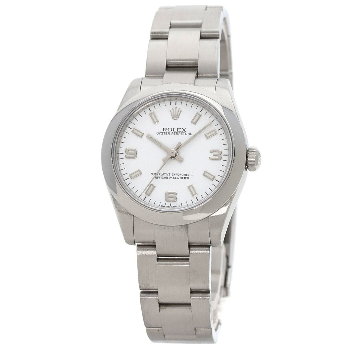 Pre-Owned Rolex 177200 Oyster Perpetual 31 Watch Stainless Steel SS Boys