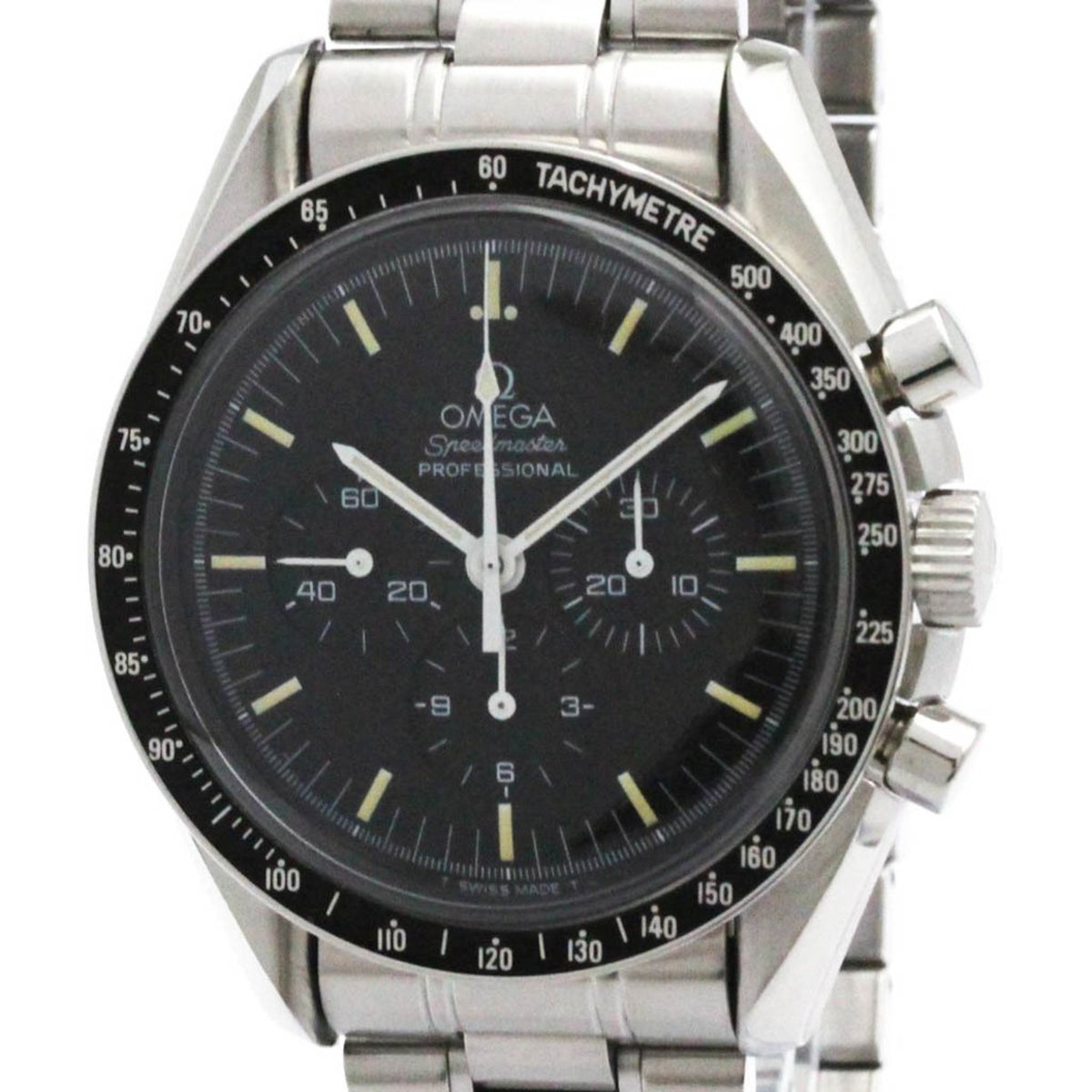 Pre-Owned OMEGA Speedmaster Professional Sapphire Back Watch 3592.50 Polished