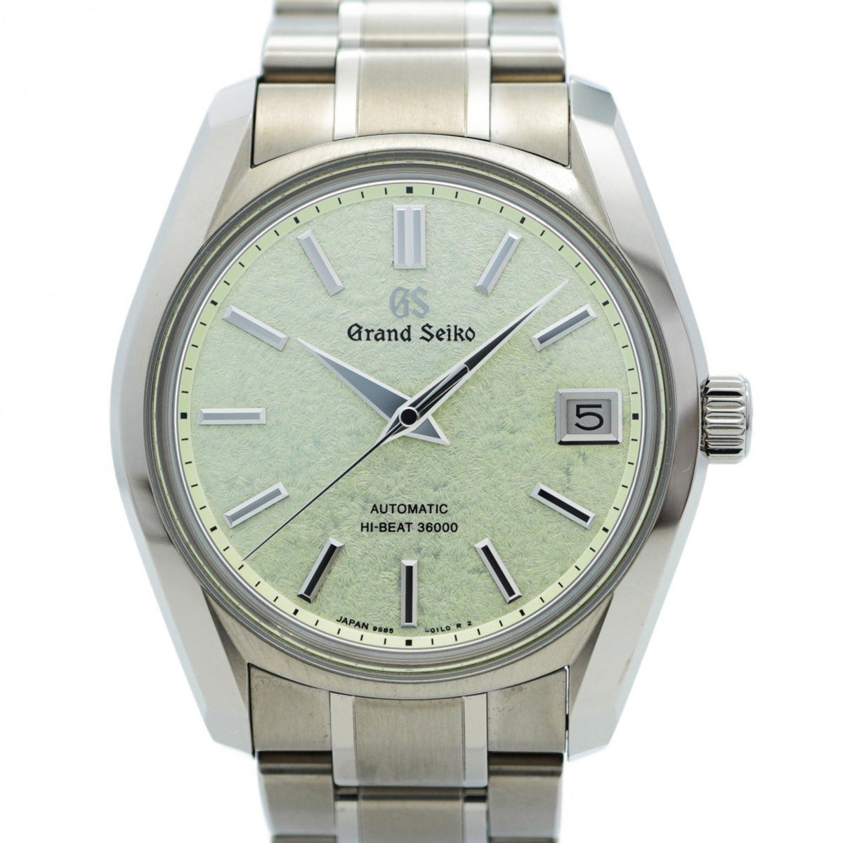Pre-Owned Seiko Grand 9S85-02D0 Green Dial Men's Watch