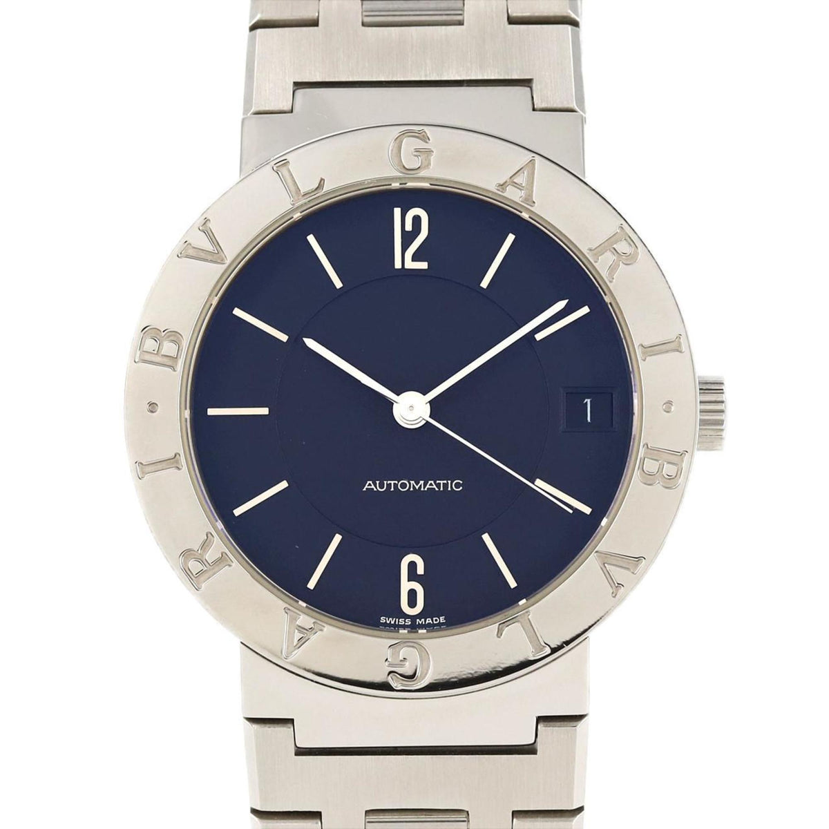 Montre-bracelet automatique d'occasion Bvlgari BB33SSAUTO BB33SSD AT SS 