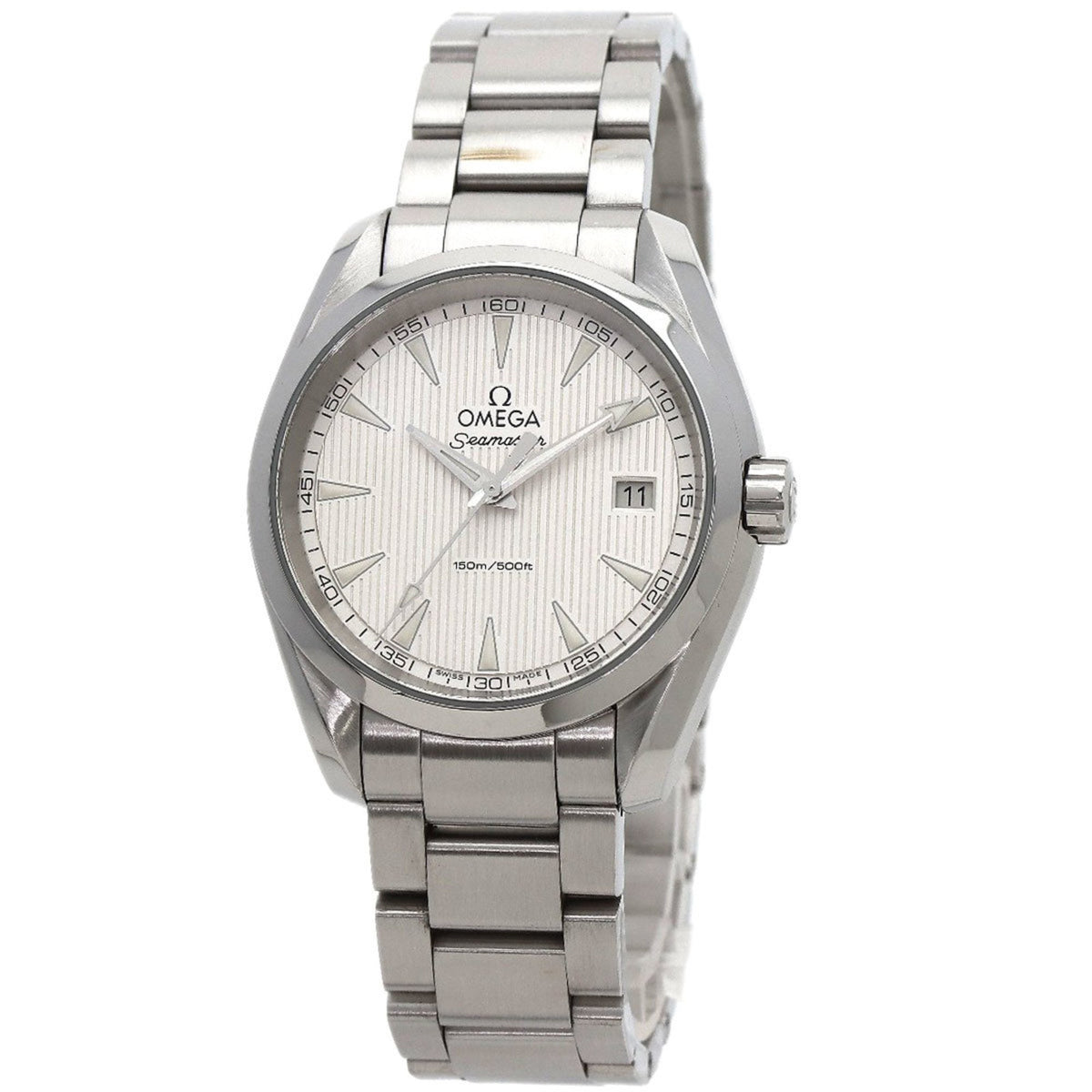 Pre-Owned OMEGA 231.10.39.60.02.001 Seamaster Aqua Terra Watch Stainless Steel SS Men's