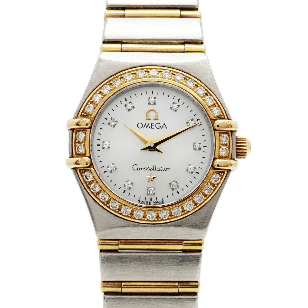Pre-Owned Omega Constellation 1267.75 White Dial Women's Watch
