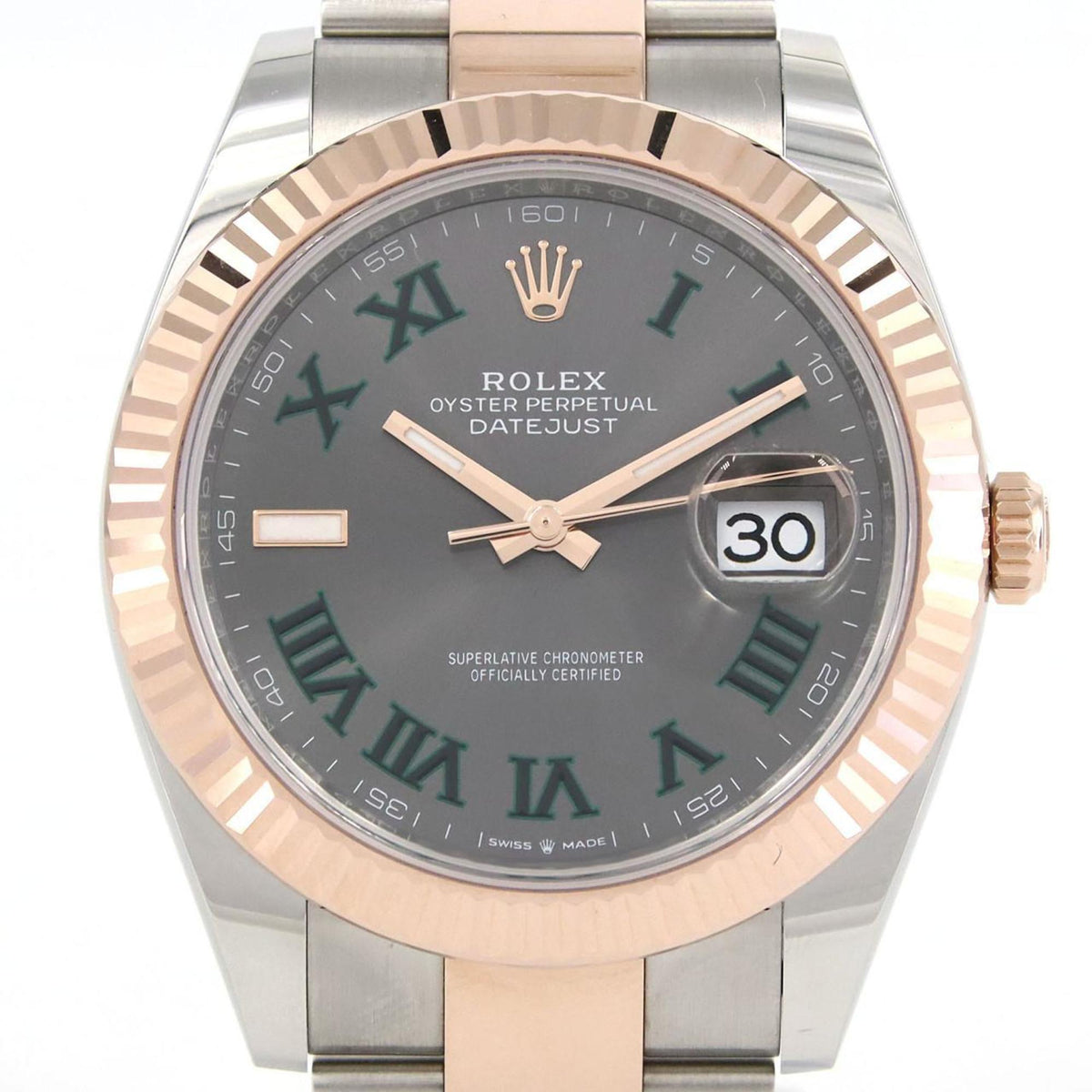 Pre-Owned Rolex Datejust 126331?3 SSxPG Automatic Watch, Random Number