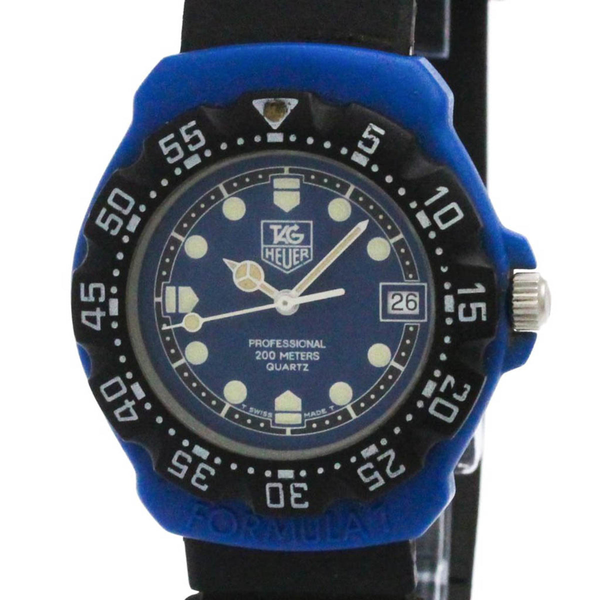 Pre-Owned TAG HEUER Formula 1 Plastic Rubber Quartz Unisex Sport 381.513