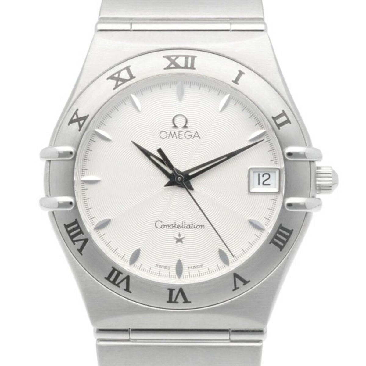 Pre-Owned Omega Constellation watch, stainless steel quartz, men's OMEGA