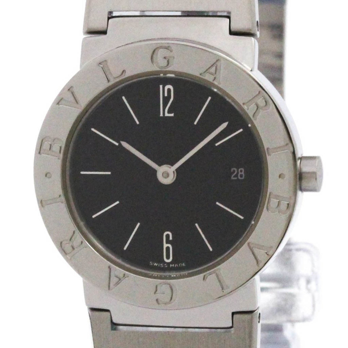 Pre-Owned Bvlgari Bvlgari Bvlgari Quartz Stainless Steel Women's Dress/Formal BB26SSD