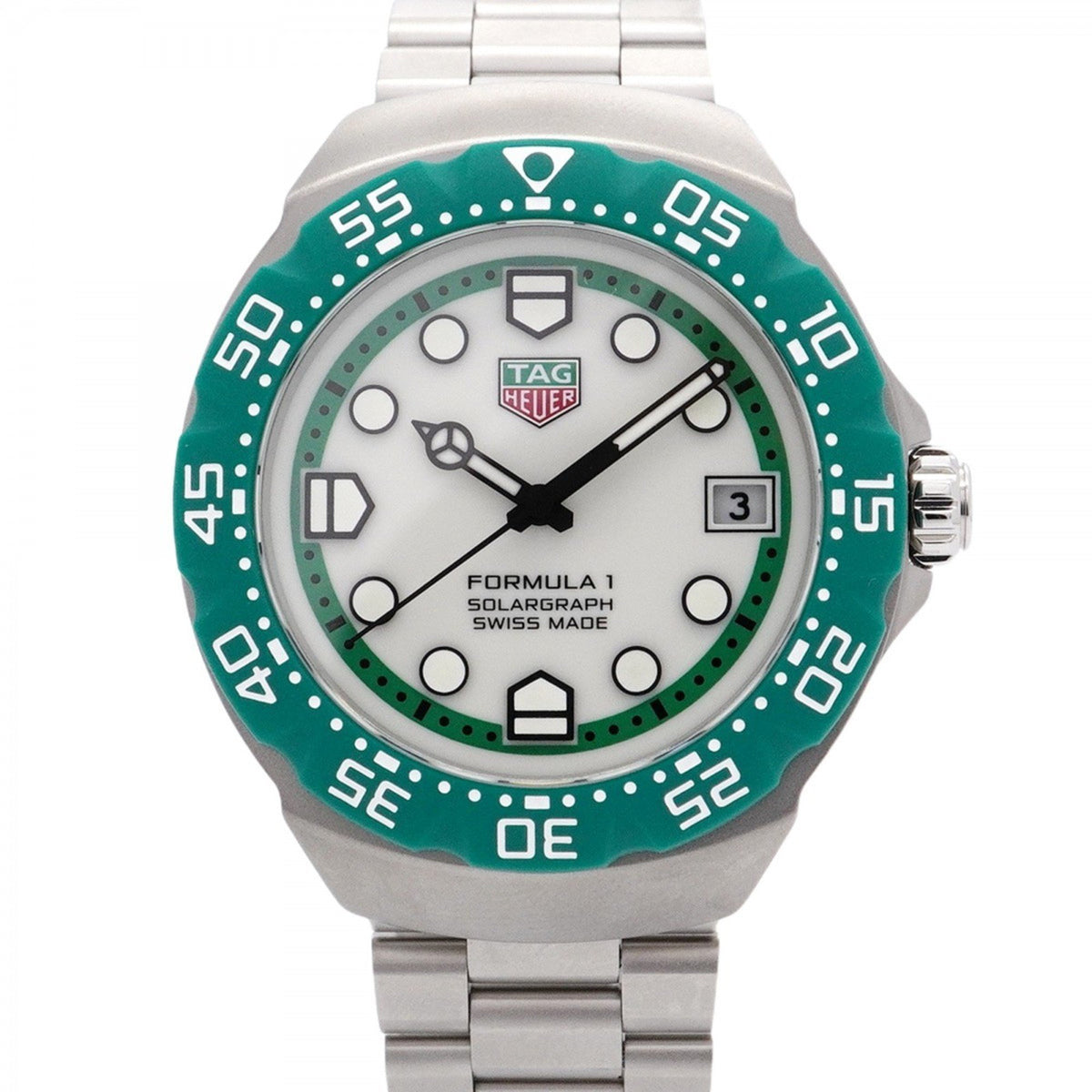 Pre-Owned TAG Heuer Formula 1 WBY1113 Ivory Dial Men's Watch