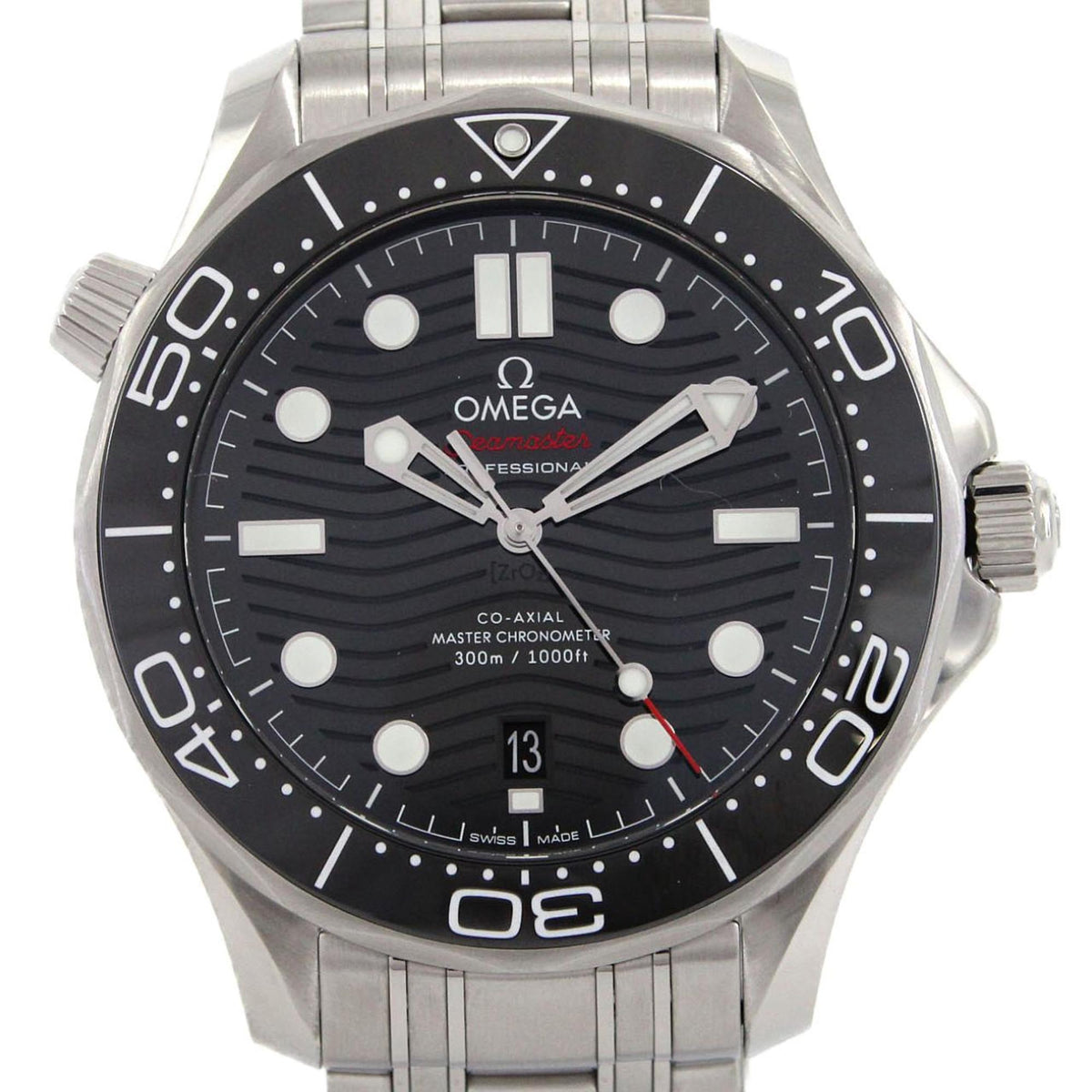Pre-Owned Omega Seamaster Diver 300M 210.30.42.20.01.001 Stainless Steel Automatic Watch