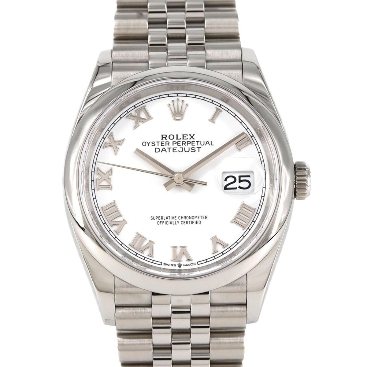 Pre-Owned Rolex Datejust 126200.5 SS Wristwatch Automatic Random Number