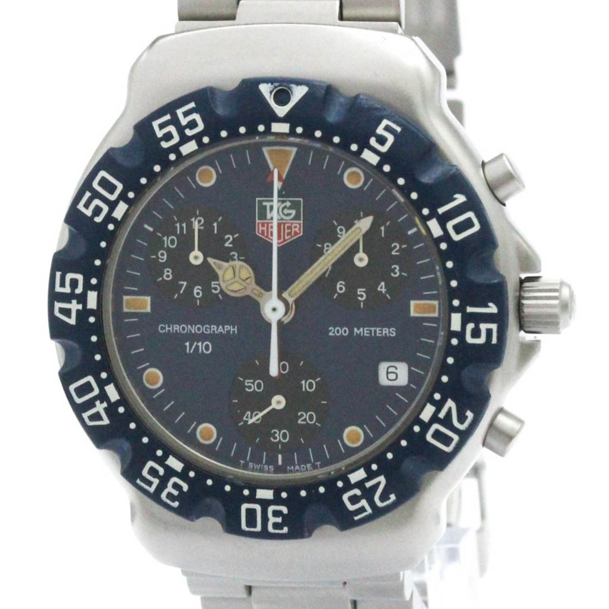 Gebrauchte TAG HEUER 2000 Formel 1 Chronograph Stahl Quarz Herrenuhr CA1210 