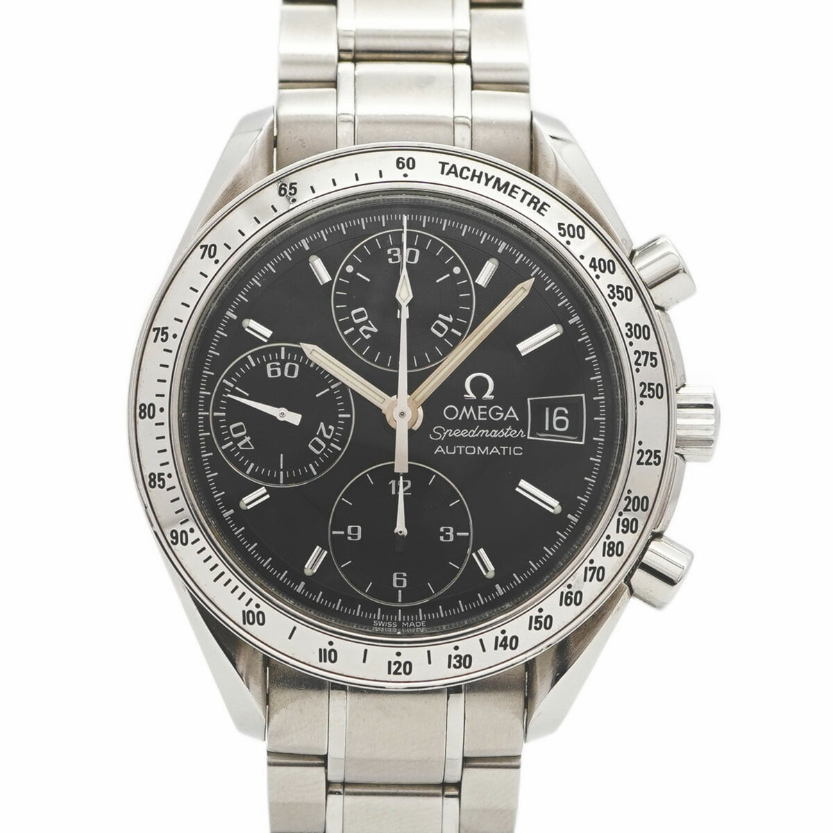 Pre-Owned Omega Speedmaster 3513.50 Black Dial Men's Watch