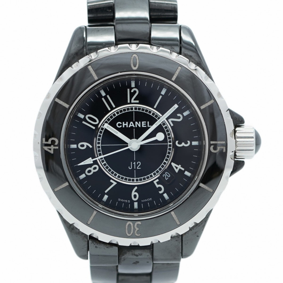 Pre-Owned Chanel J12 H0682 Black Dial Women's Watch