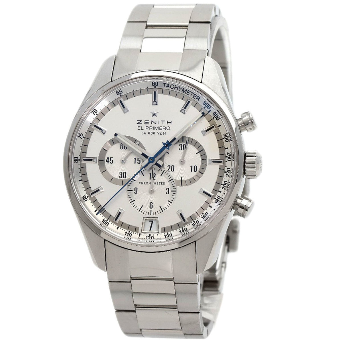 Pre-Owned Zenith 03.2040.400/01 El Primero 36000VPH Stainless Steel Men's Watch