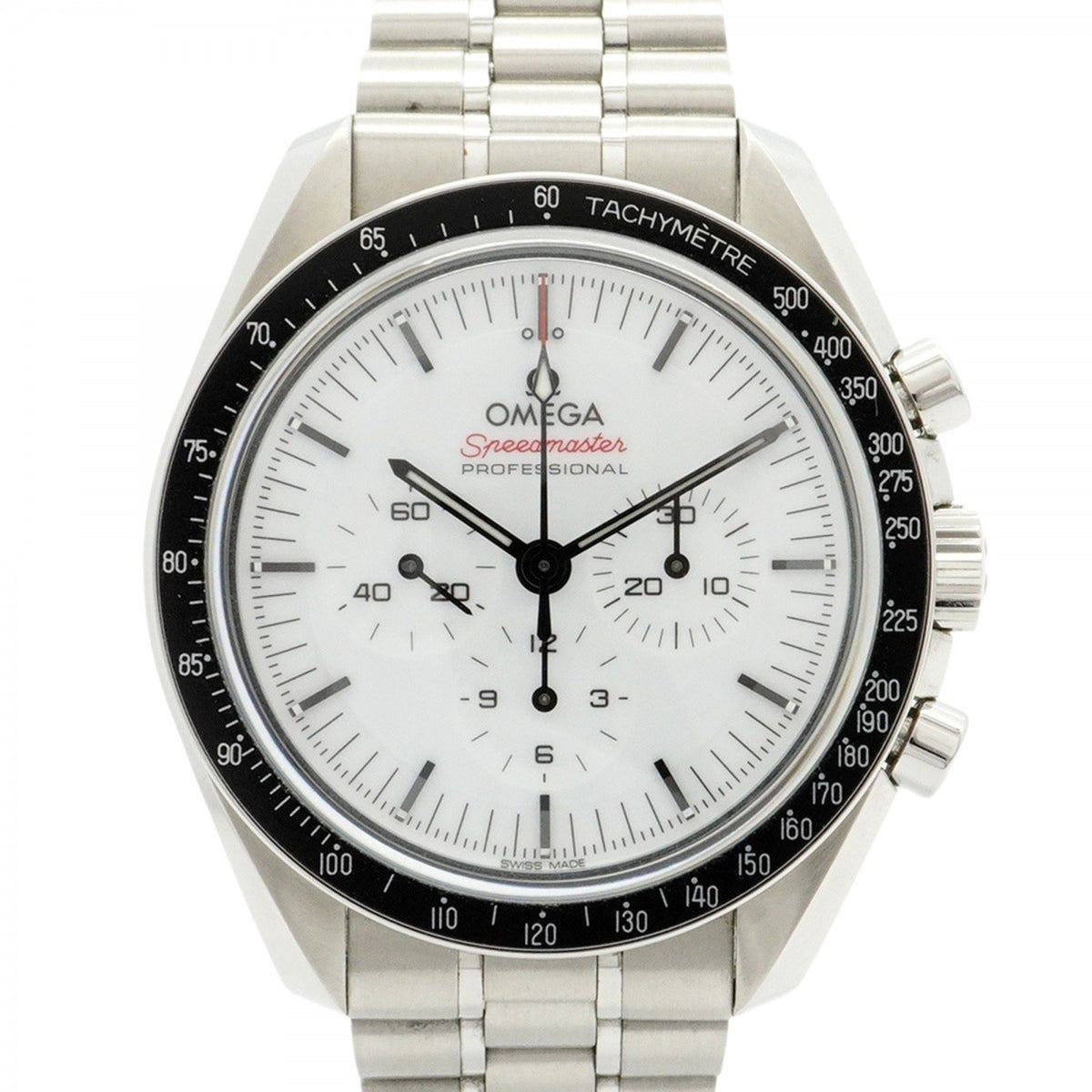 Pre-Owned Omega Speedmaster Professional 310.30.42.50.04.001 White Dial Men's Watch