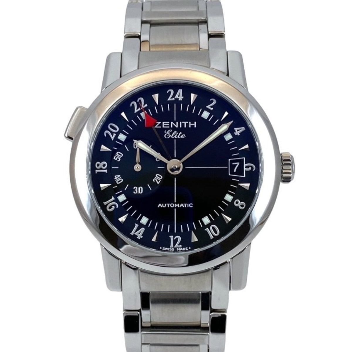 Pre-Owned ZENITH Port Royal Elite 01 02.0451.682 Stainless Steel Men's Automatic Watch